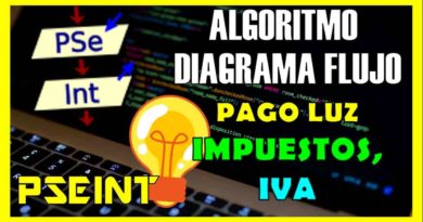 ▷ PSEUDOCODIGO y DFD | ALGORITMO para CALCULAR el COSTO de la FACTURA LUZ con IMPUESTOS IVA 💵