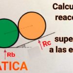 🔴 EJERCICIO RESUELTO de FÍSICA ESTÁTICA: con ESFERAS (REACCIONES y MOMENTOS EN LOS APOYOS)