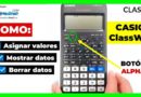 ▷ TUTORIAL CASIO CLASSWIZ:【Cómo usar las memorias alfabéticas de la calculadora?】