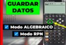 ▷ TUTORIAL CALCULADORA HP 50G:【Cómo GUARDAR VALORES en las VARIABLES | MODELOS Hewlett-Packard】