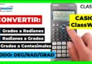 ▷ TUTORIAL CASIO CLASSWIZ:【Cómo CONVERTIR GRADOS, RADIANES y GRADIANES en CALCULADORA】